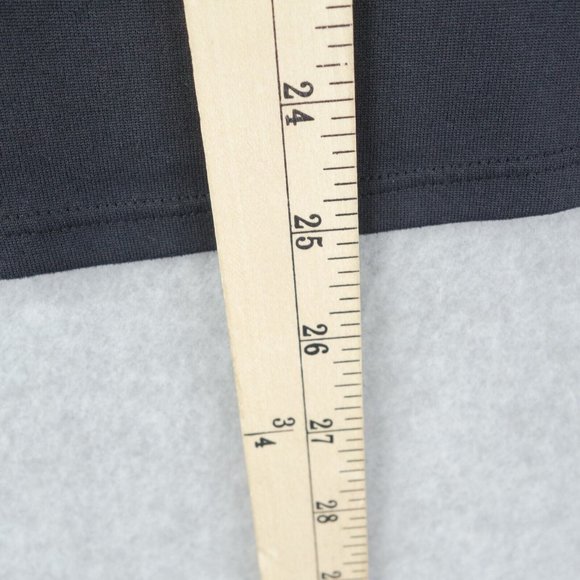 Under Armour Sweater Womens Medium Black Long Sleeve 1/2 Zip Mock Neck Stretch - Picture 7 of 8